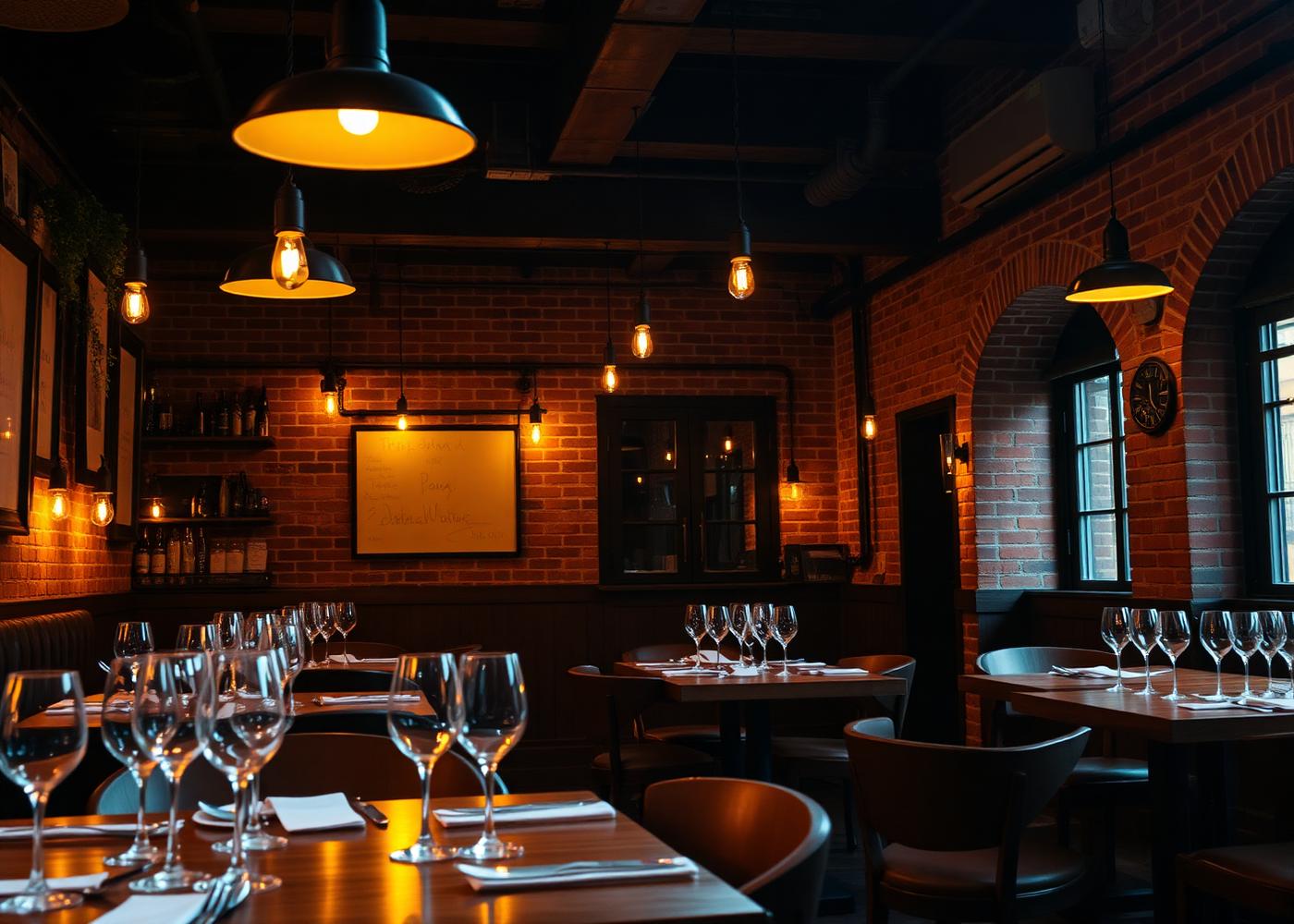Restaurant interior