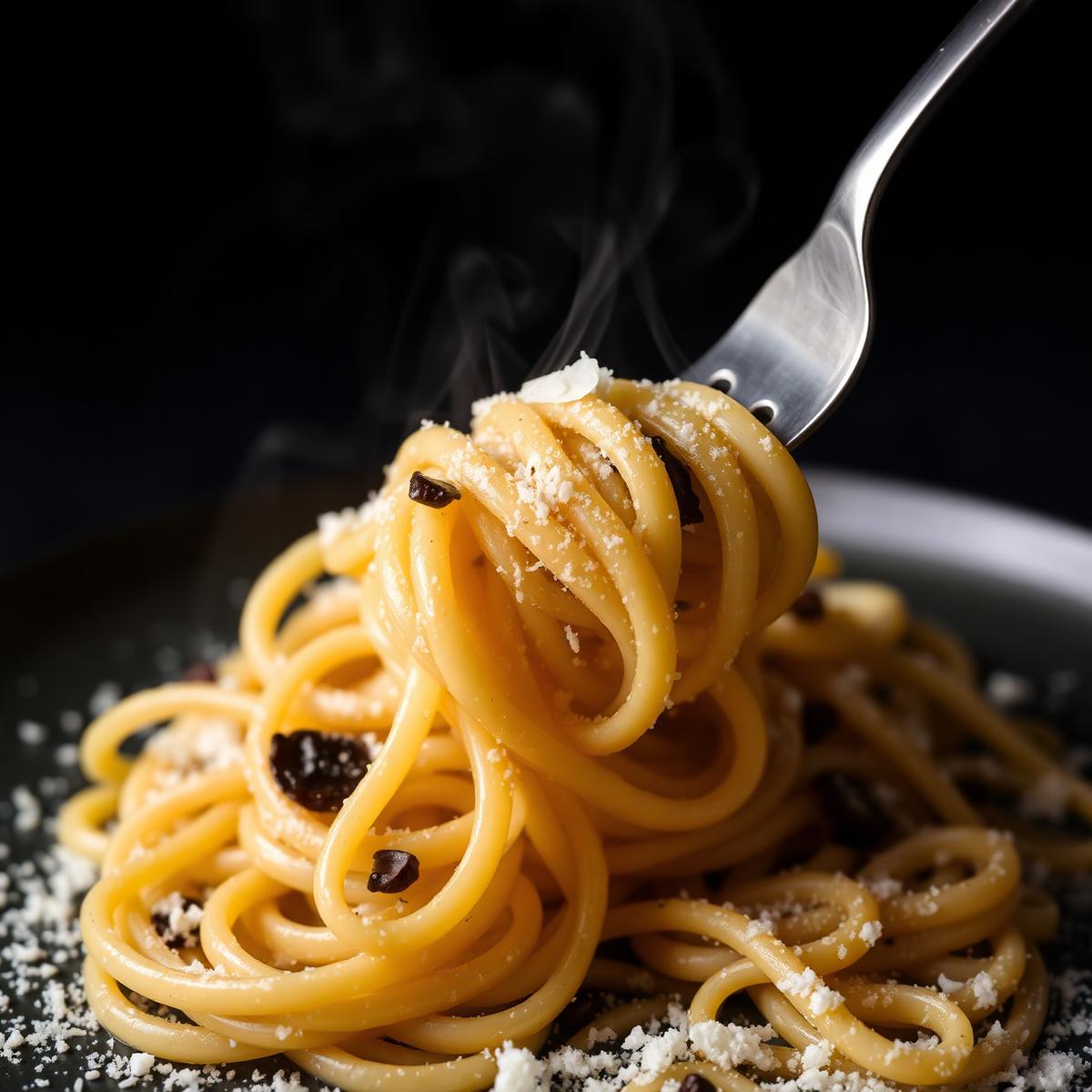 Fresh tagliatelle